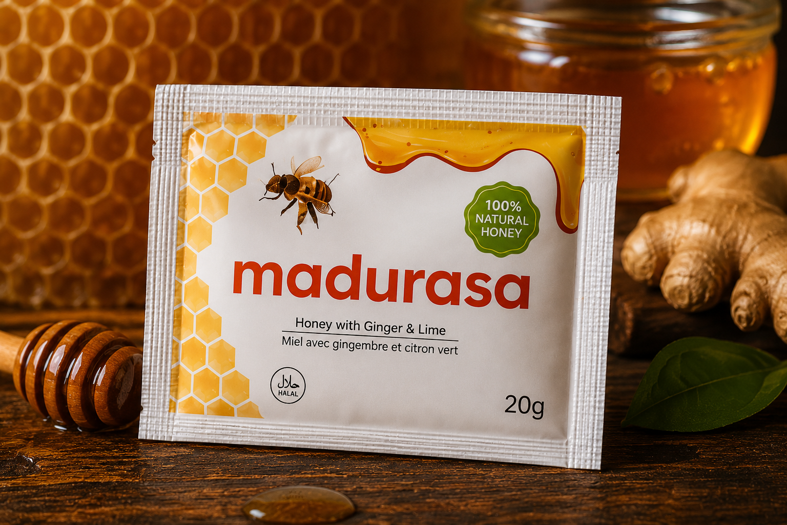 Madurasa – Miel aphrodisiaque  (1 sachet – 20 g)
